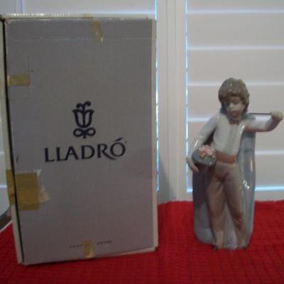 Vintage Lladro porcelain "Presto!" figurine with box.