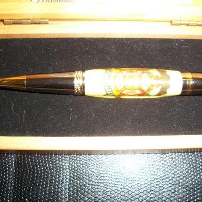 Handmade Fire & Rescue Pen