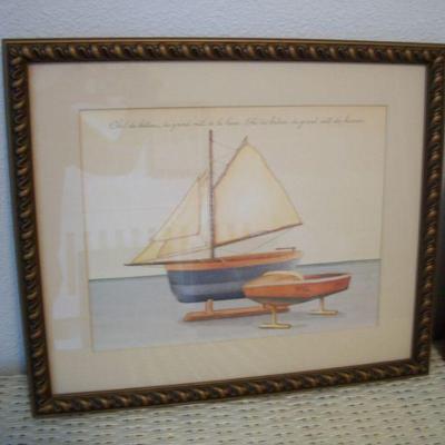 Sailboat print #1
