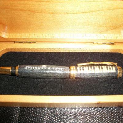 Handmade Steinway Pen.