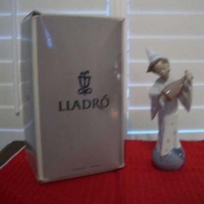 Vintage Lladro porcelain "Aquarius" figurine with box.