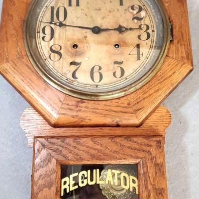 Vintage Sessions Regulator Wall Clock