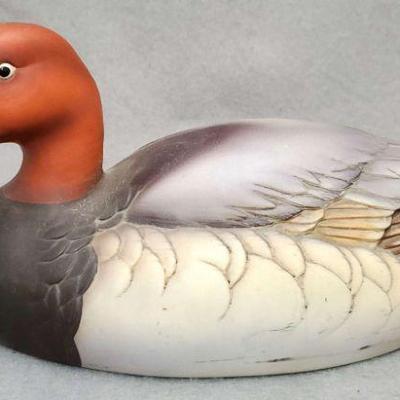 Redhead Drake Porcelain Andrea By Sadek Canvasback Duck