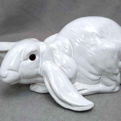 Glazed Terracotta Floppy Eared Bunny