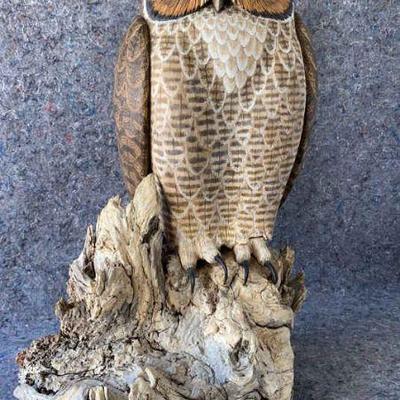 1997 Del Smith Owl 20 Sculpture