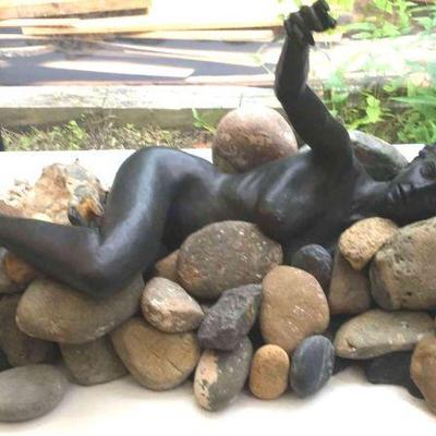 Emergence by Richard Hager Bronze & Stone