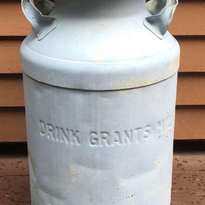 Blue Antique Milk Jug