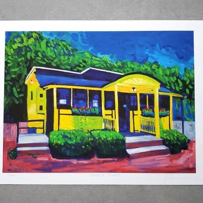 Signed Numbered Joel Crisafulli Lithograph