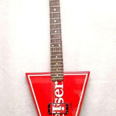 1980's Dean Budweiser Bowtie Electric Guitar