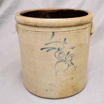 Vintage Stoneware Farmhouse Crock