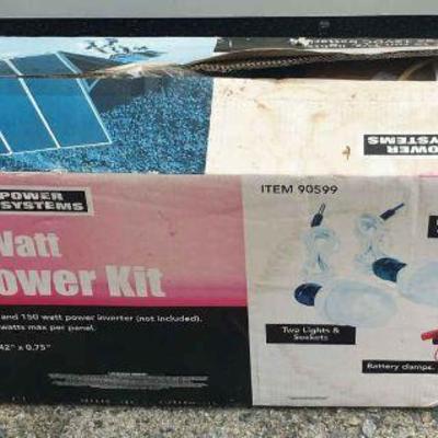 Chicago Electric Solar Power Kit
