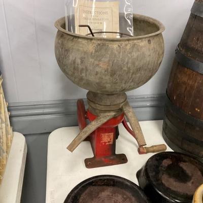 Cream separator 