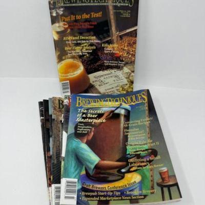 Very Rare 1998 Collection of Original Brewing Techniques Magazines 10x	