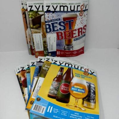 Vintage Zymurgy Magazine Collection (2014-2016) - 20 Copies	