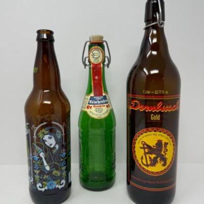 Rare European Beer Bottles: Dornbusch Gold, Lakewood & Rauehenfels	