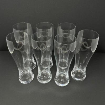 Pilsner Beer Glasses - Set of 7	