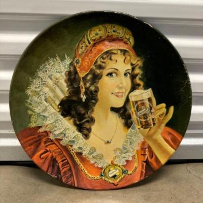 1900 FalStaff Beer Advertising Platter (1971 Reproduction) NO. 5910	