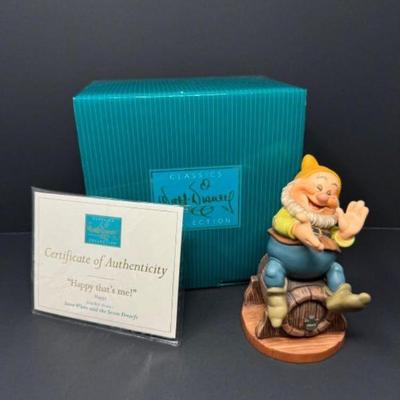 Authentic Walt Disney Happy That’s Me Figure	