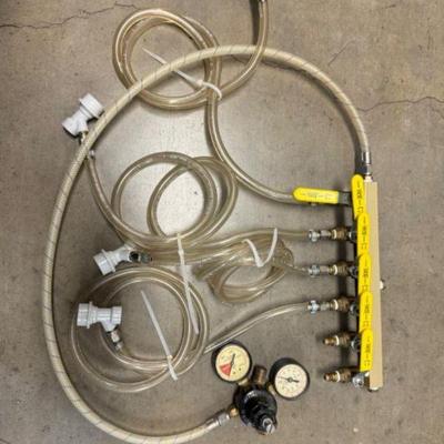 Industrial Gas Regulator for Homebrewing or Commercial Brewery - Set 1	