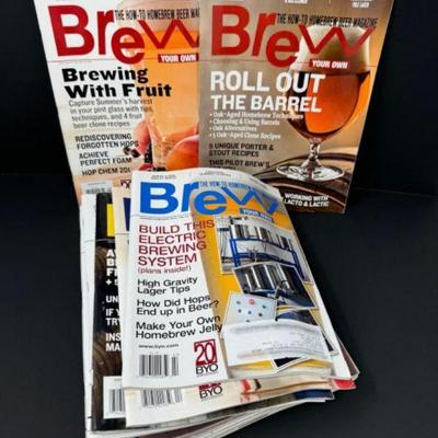 Brew Your Own Magazines (2014-2015) - 15 Issues	