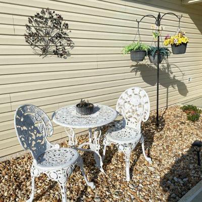 White Bistro Set