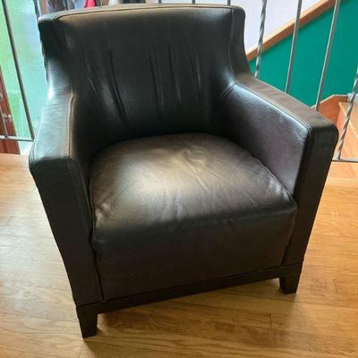 Calia Leather SIde Chair