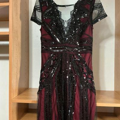Black Sequin Dress - no tags size S