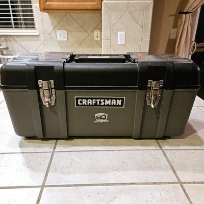  Long 23" x 11" x 10"T  - 80th Anniversary Craftsman Tool Chest w/ Contents. 