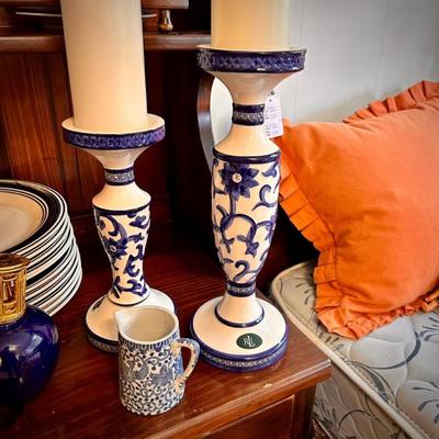 Ralph Lauren "Mandarin Blue" decor