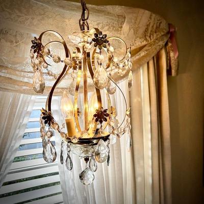 Small vintage chandelier