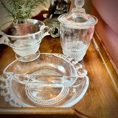 Clear Depression glass