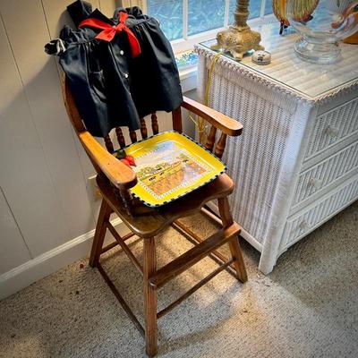 Vintage high chair