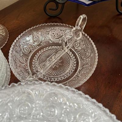Clear Depression glass