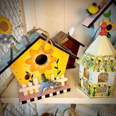 Birdhouse collection