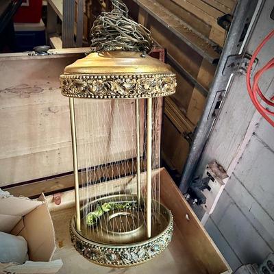 Vintage oil rain lamp