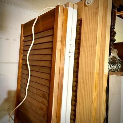 Louvered doors