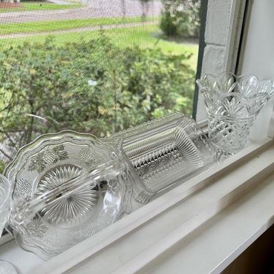 Clear Depression glass
