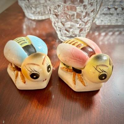 1950s ceramic bumble bees