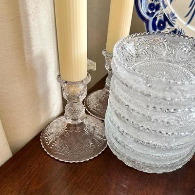 Clear Depression glass