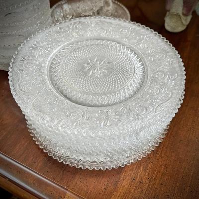 Clear Depression glass