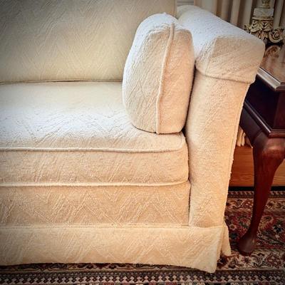 Ivory Ethan Allen "Traditional Classics" sofa