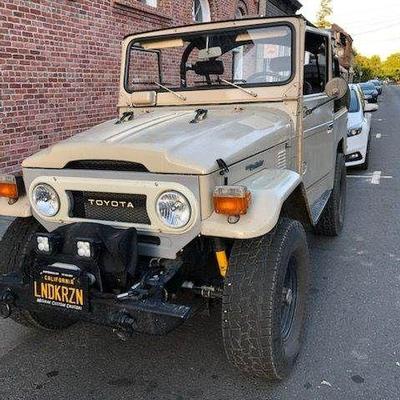Toyota FJ40 with 107,000 miles. This vehicle is equipped with a custom V6 engine and a lifted suspension. It comes with both a hard top...