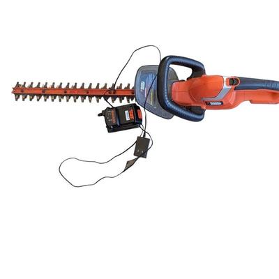 Lot #B197 - Black & Decker Electric Hedge Trimmer with Battery Charger