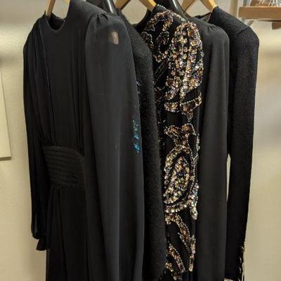 Lot #B18 - Elegant Vintage Dress Collection, Sizes 6 & 8