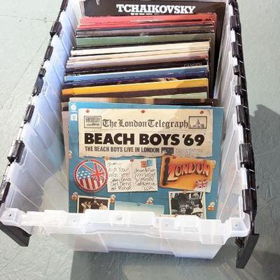 Lot #B151 - Vintage Record Collection Lot, Including Beach Boys
