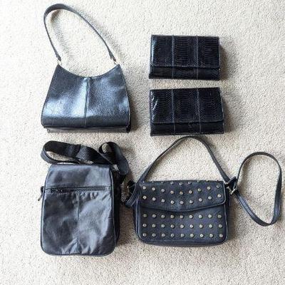 Lot #B43 - Black Handbag Lot