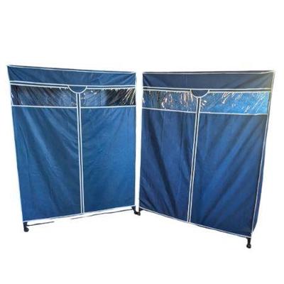 Lot #B143 - Two Portable Fabric Wardrobes Closets