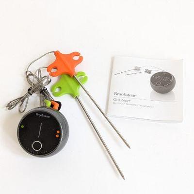 Lot #B87 - Brookstone Grill Alert Bluetooth Connected Thermometer