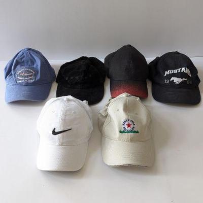 Lot #B73 Collector's Hat Lot, Including Mustang, Nike & Bogner