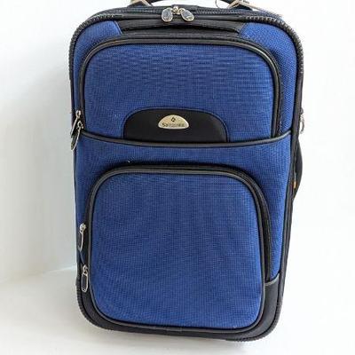 Lot #B96 - Samsonite Medium Rolling Soft-sided Checked Luggage